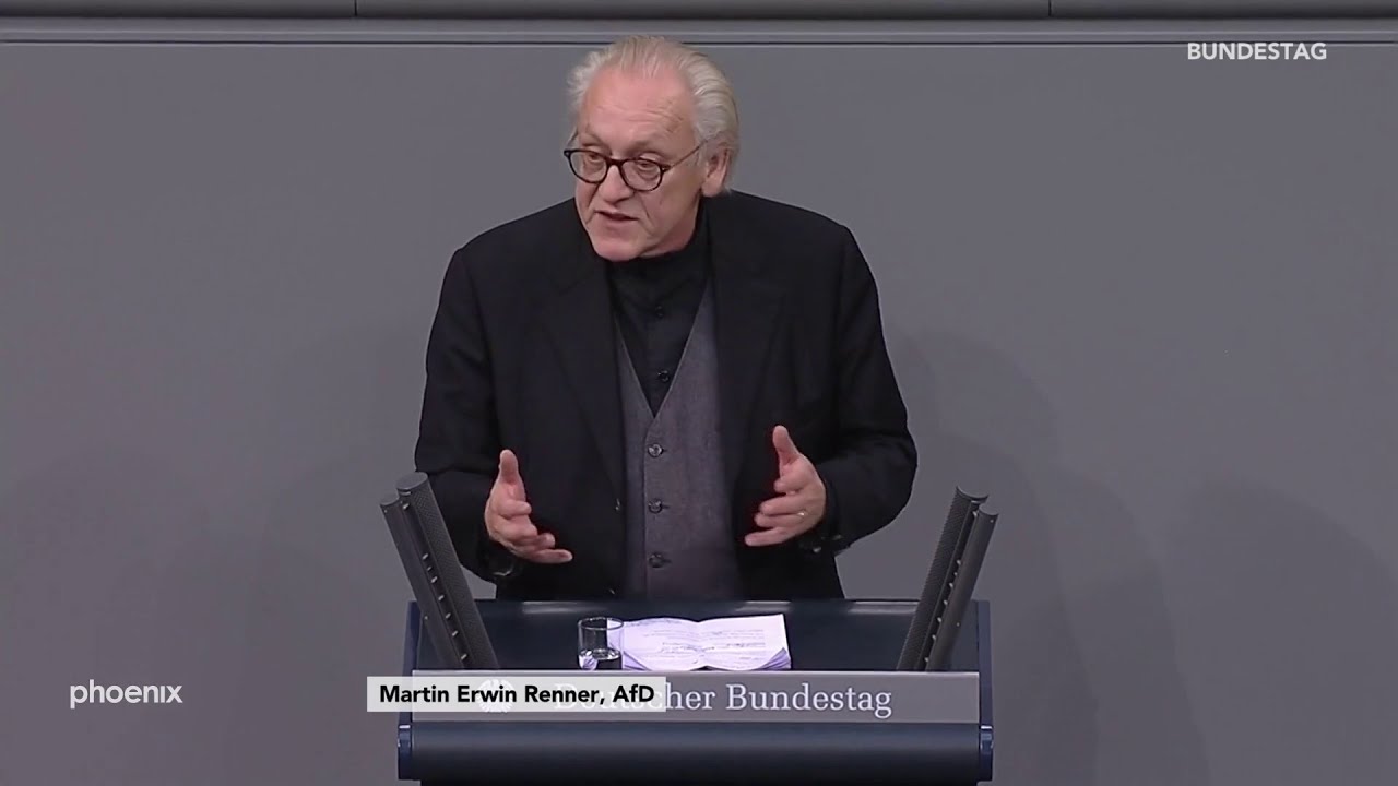 Martin Erwin Renner (AfD) in der Generaldebatte am 27.11.19