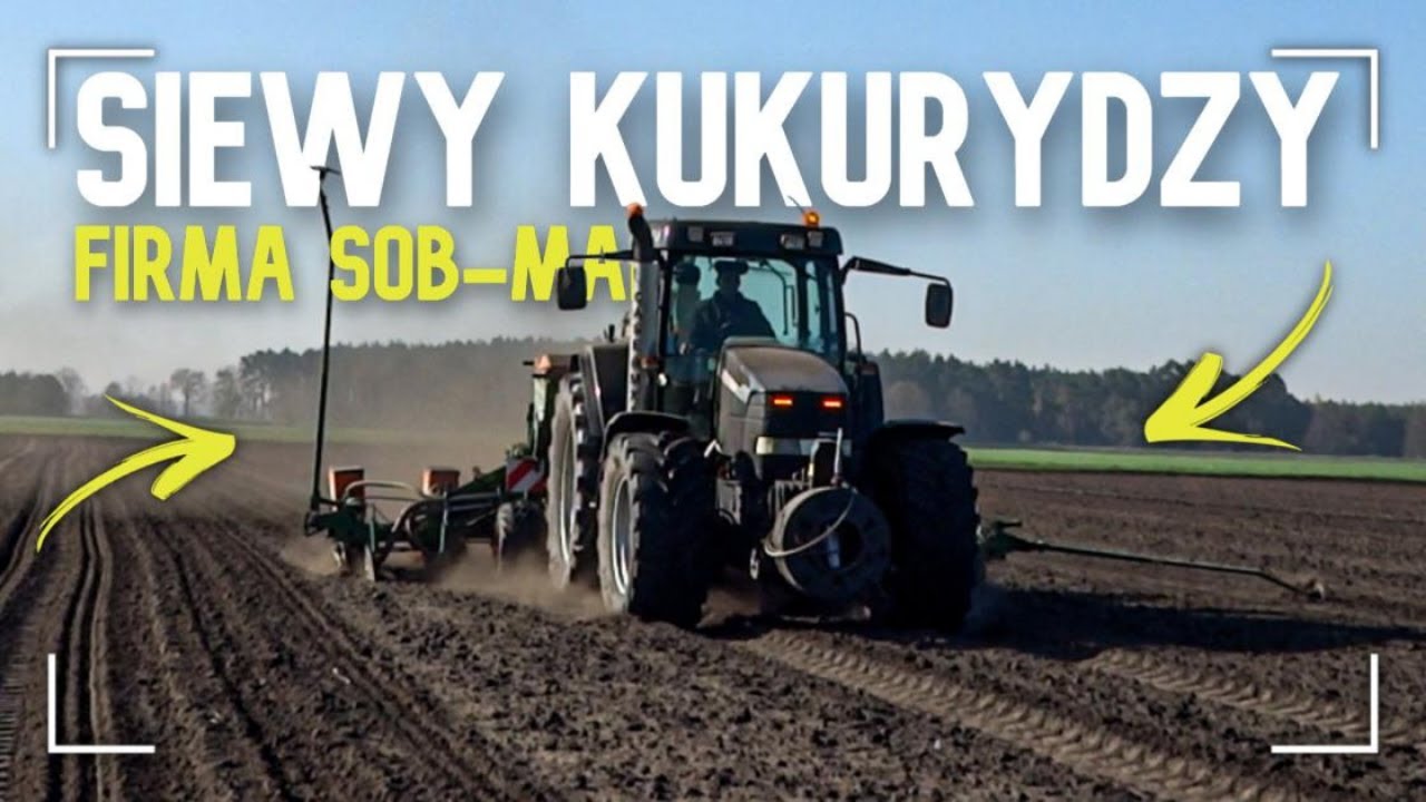 🌽Siewy kukurydzy z firmą SOB-MAR🌽☆CASE MX 170 Black Edition☆