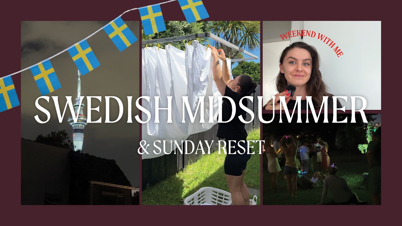 Weekend with me: Swedish Midsummer & Sunday reset