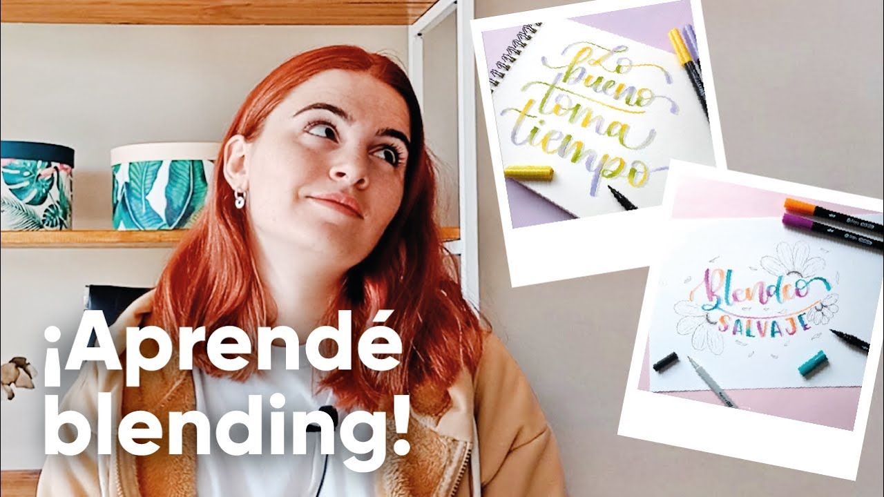APRENDÉ BLENDING desde CERO | lettering