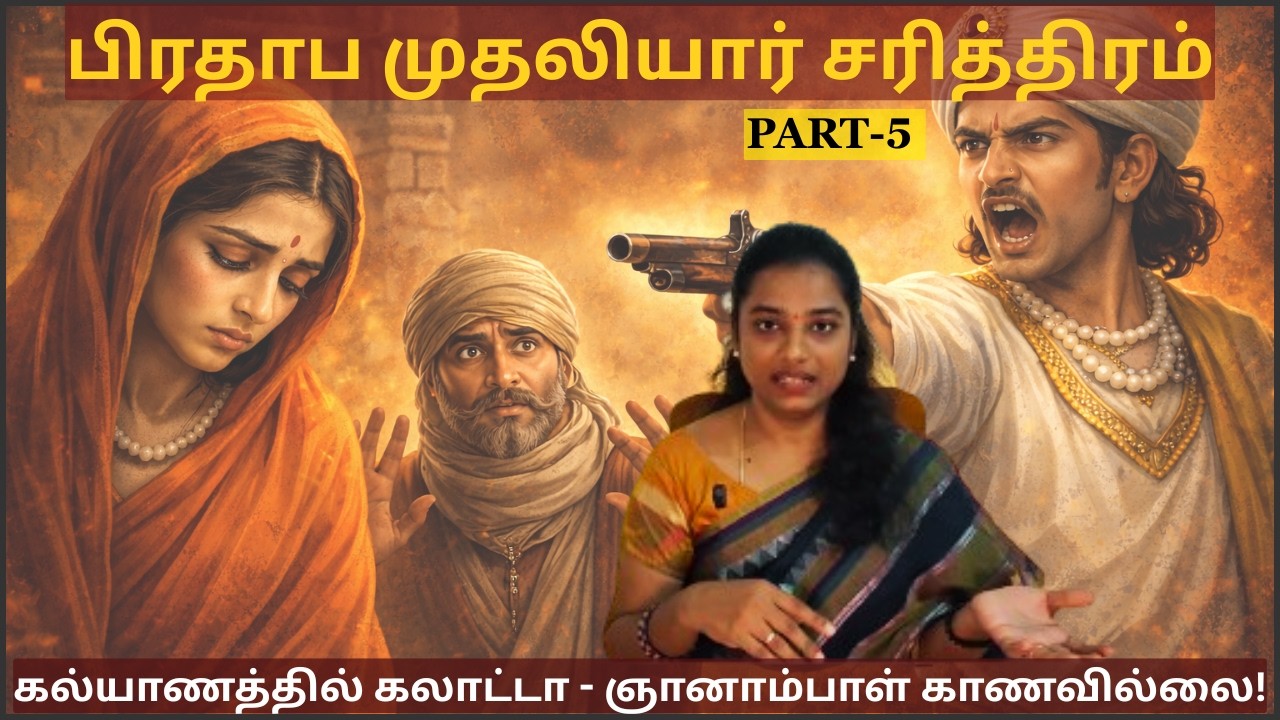 பிரதாப முதலியார் சரித்திரம் - கல்யாணத்தில் கலாட்டா – ஞானாம்பாள் காணவில்லை! | Part 5