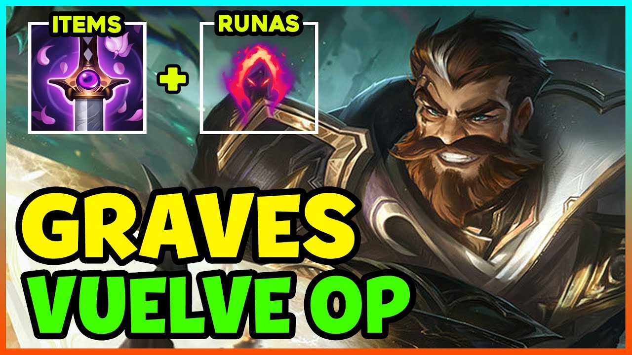 🔥 *SORPRESA* COMO JUGAR GRAVES JUNGLA S15 GU&Iacute;A ESPA&Ntilde;OL | TEMPORADA 15 LOL 2025