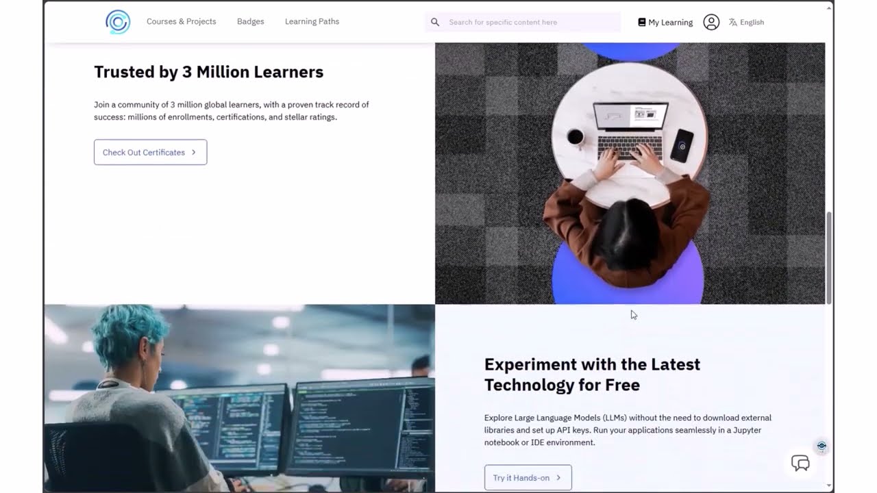 📚 Web 1 CognitiveClass.ai | Cursos GRATIS de Ciencia de Datos, Python y m&aacute;s