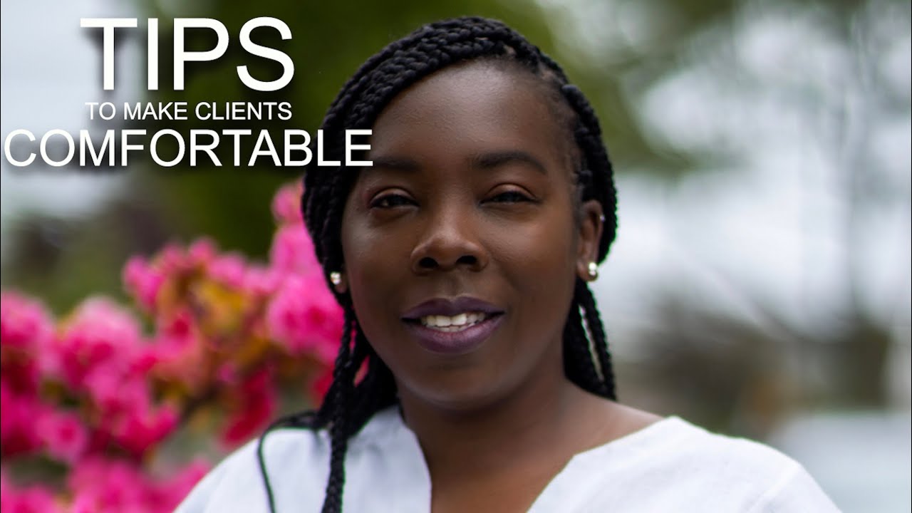 3 SIMPLE Photography TIPS to Help Clients RELAX and Feel COMFORTABLE