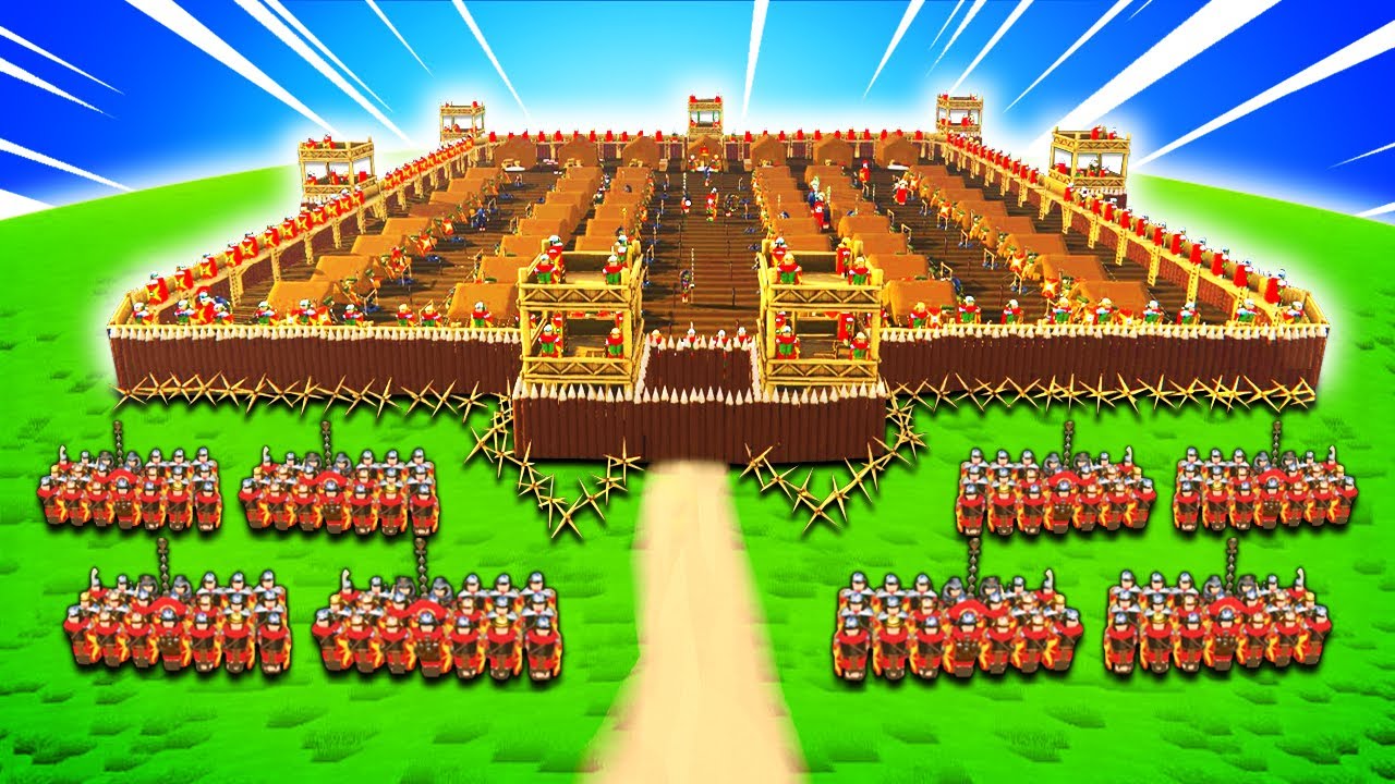 I Must Defend This MEGA ROMAN FORTRESS in New Warlord Britannia Update