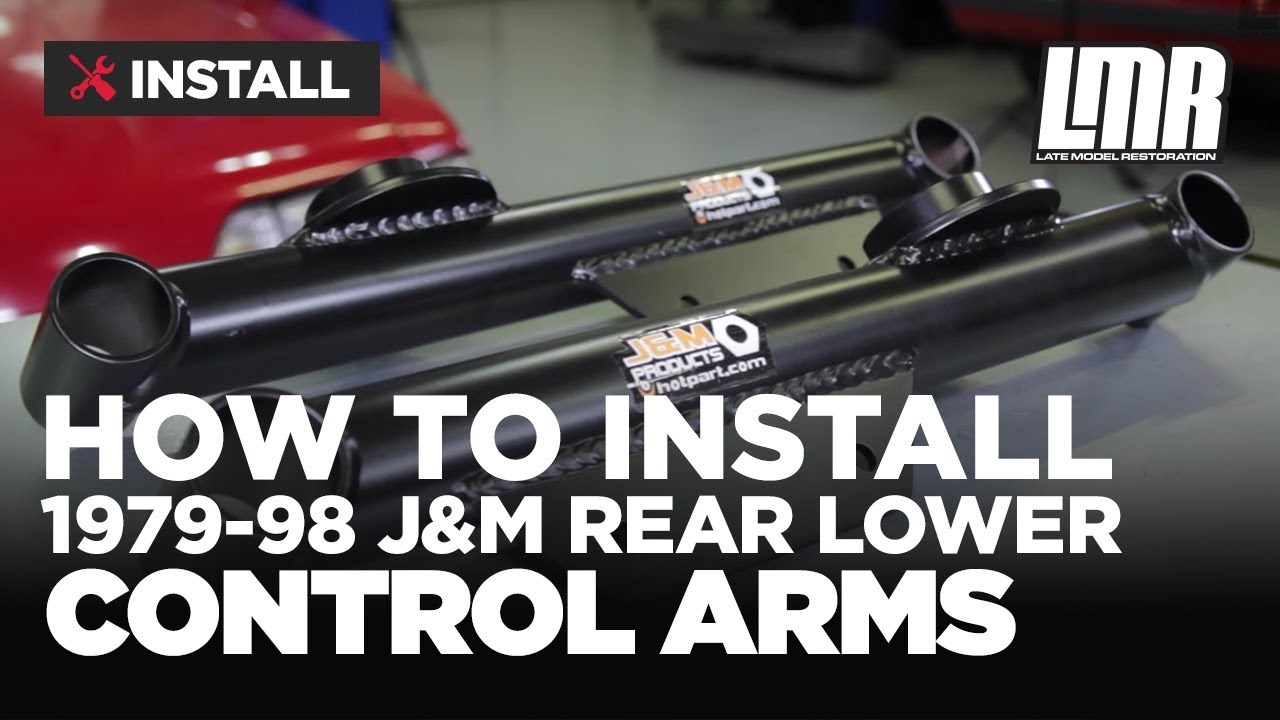 How To Install Mustang J&M Rear Lower Control Arms (79-98)