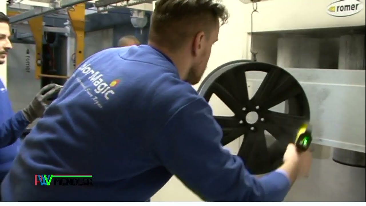 ColorMagic GmbH Switzerland, Pulverbeschichtung (ProfiSpray Schulung PWV Mendler)