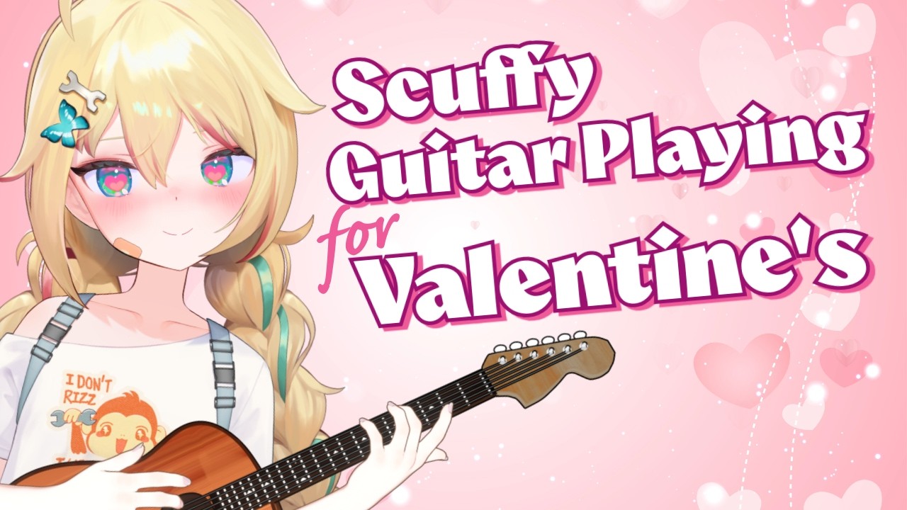 playing love songs for my chat on my new guitar but it's been a while so it's gonna be scuffy