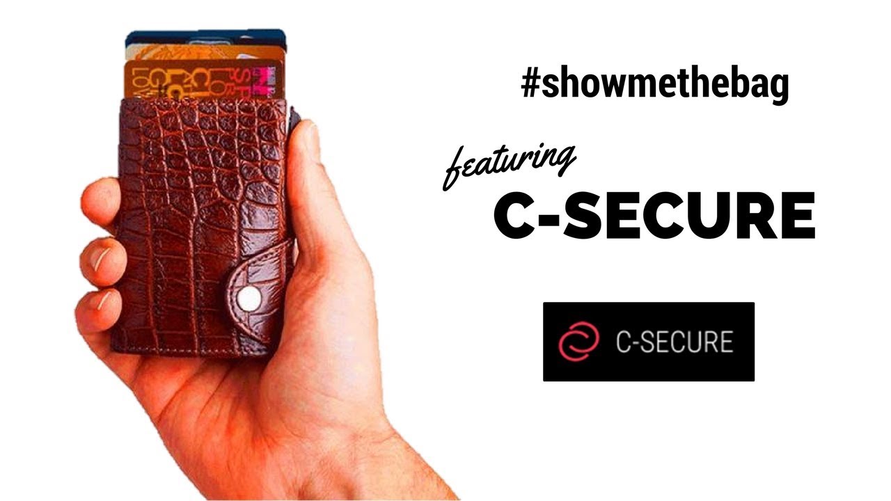 Как пользоваться кожаным кошельком C-Secure
