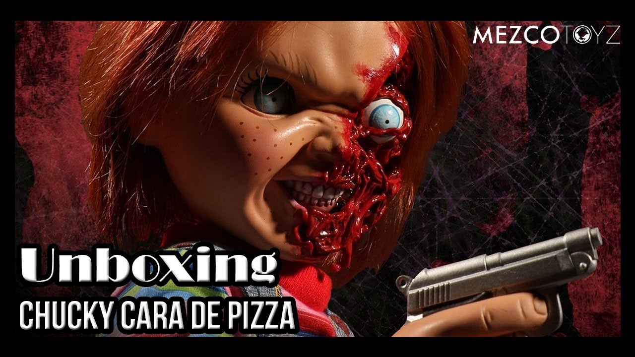 Mezco Toyz - Pizza Face Chucky Unboxing En Español