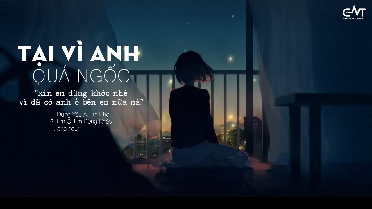 Tại Vì Anh Quá Ngốc - Cao Nam Thành \ ĐỪNG YÊU AI EM NHÉ x EM ƠI EM ĐỪNG KHÓC | Nhạc Dễ Ngủ ONE HOUR