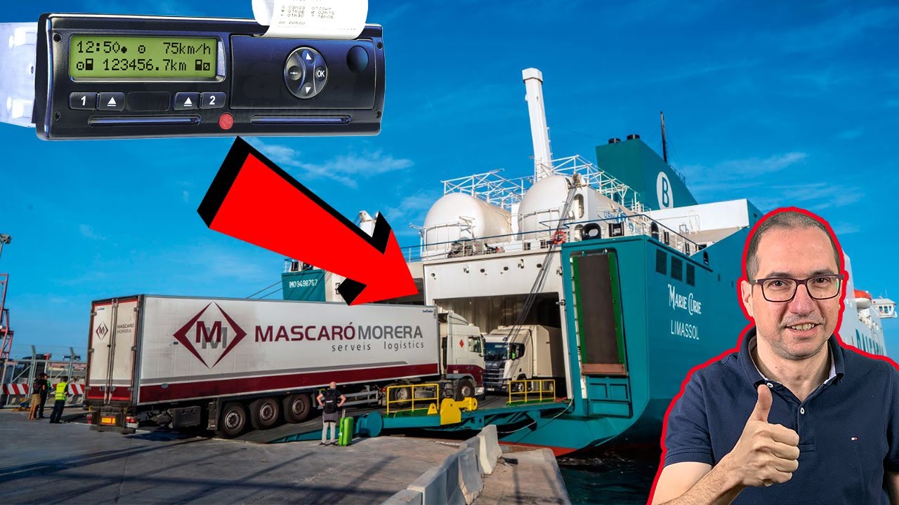 ¿Cuándo poner el TACÓGRAFO en FERRY?