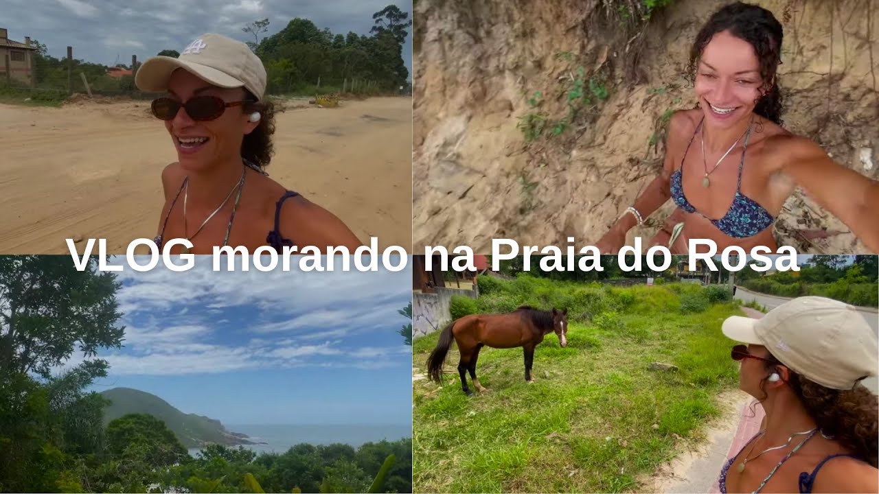 Minha rotina entre o ROSA rural e a praia