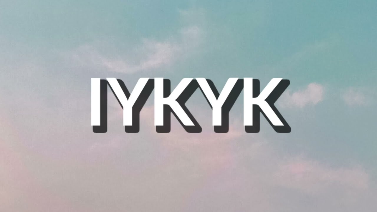 Heiakim & KJ Blosch - iykyk (Lirik)