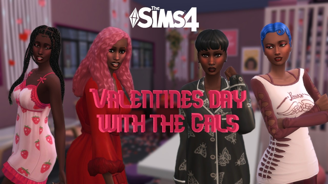 Spend Valentines day with me because I have no friends| The Sims 4