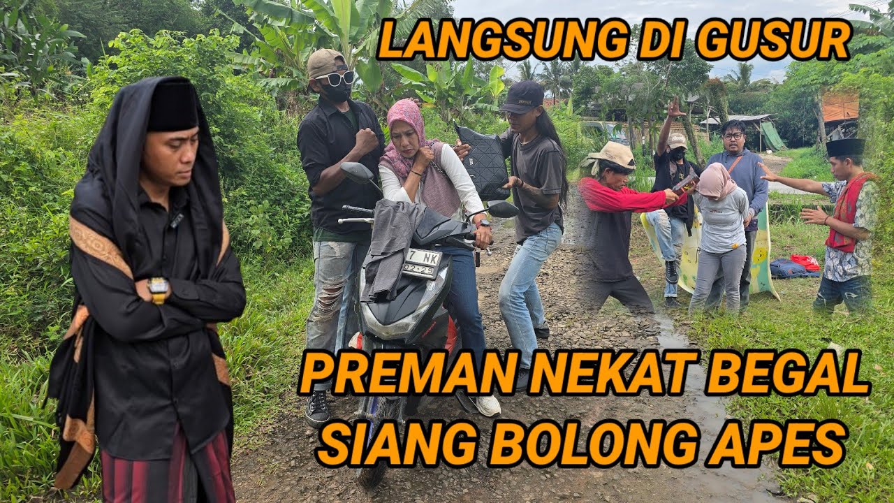 BOS PREMAN TIPU JANDA KAYA MOTOR MOGOK MALAH DI BEGAL APES SIANG BOLONG sagu