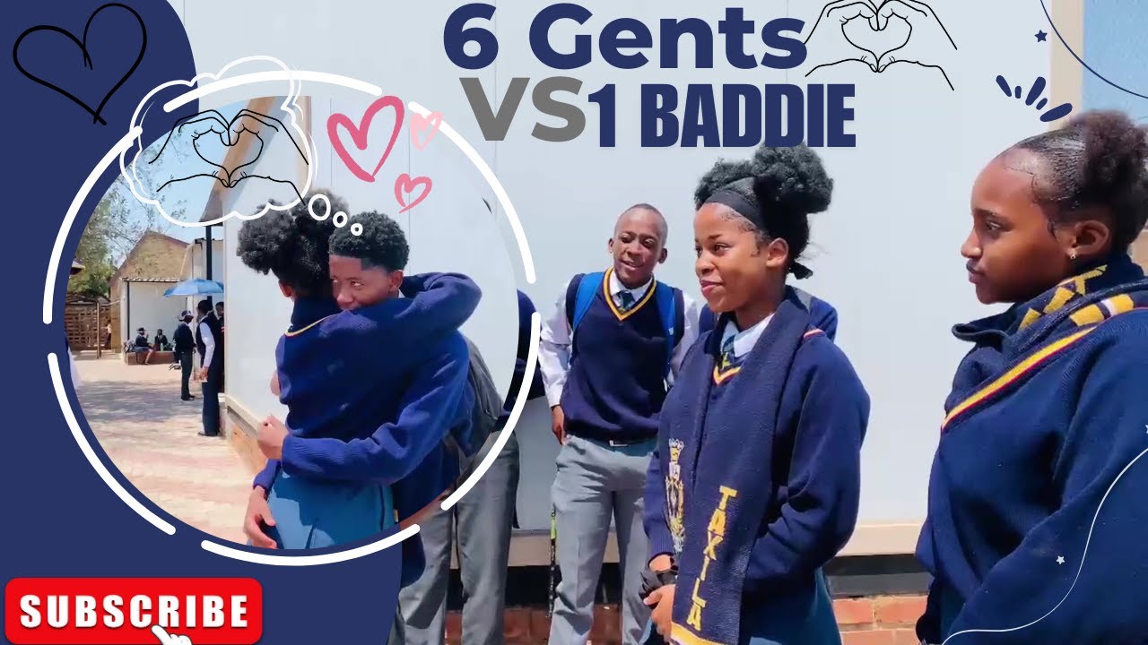 6 GENTS VS 1 BADDIE😍😍(HIGH SCHOOL EDITION) MUST WATCH!!!