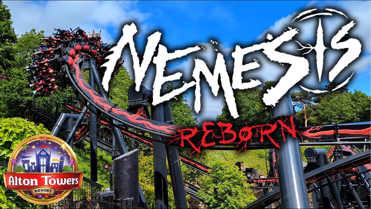 Nemesis Reborn Off Ride | Alton Towers Resort in 4K 60fps