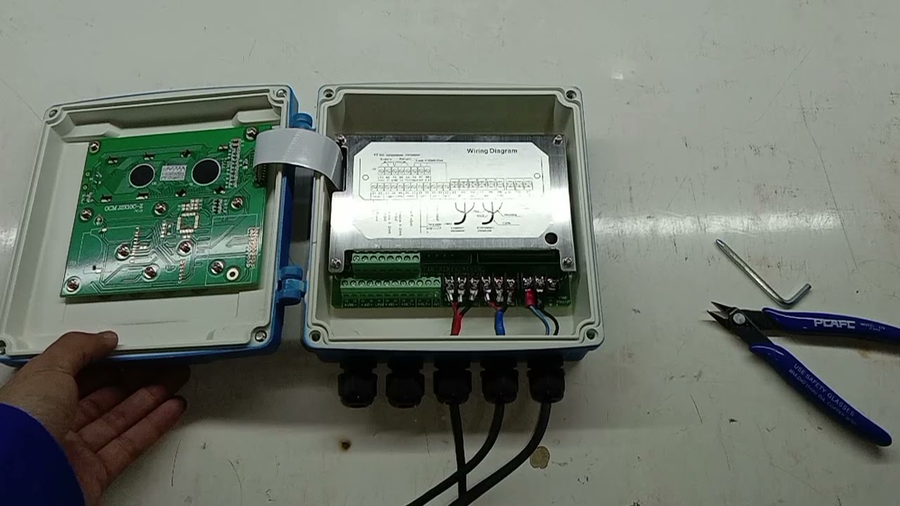 Ultrasonic Flowmeter Installation - CLAMP ON, Z Method
