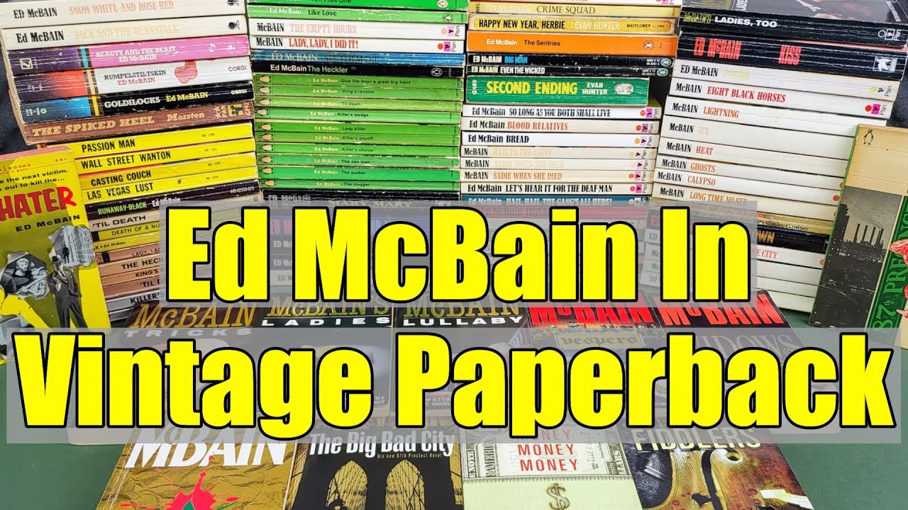 Ed McBain - Evan Hunter - 87th Precinct - Vintage Paperback Collection!