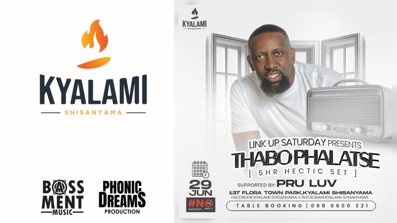 THABO PHALATSE, LIVE - 5 HOURS HECTIC SET