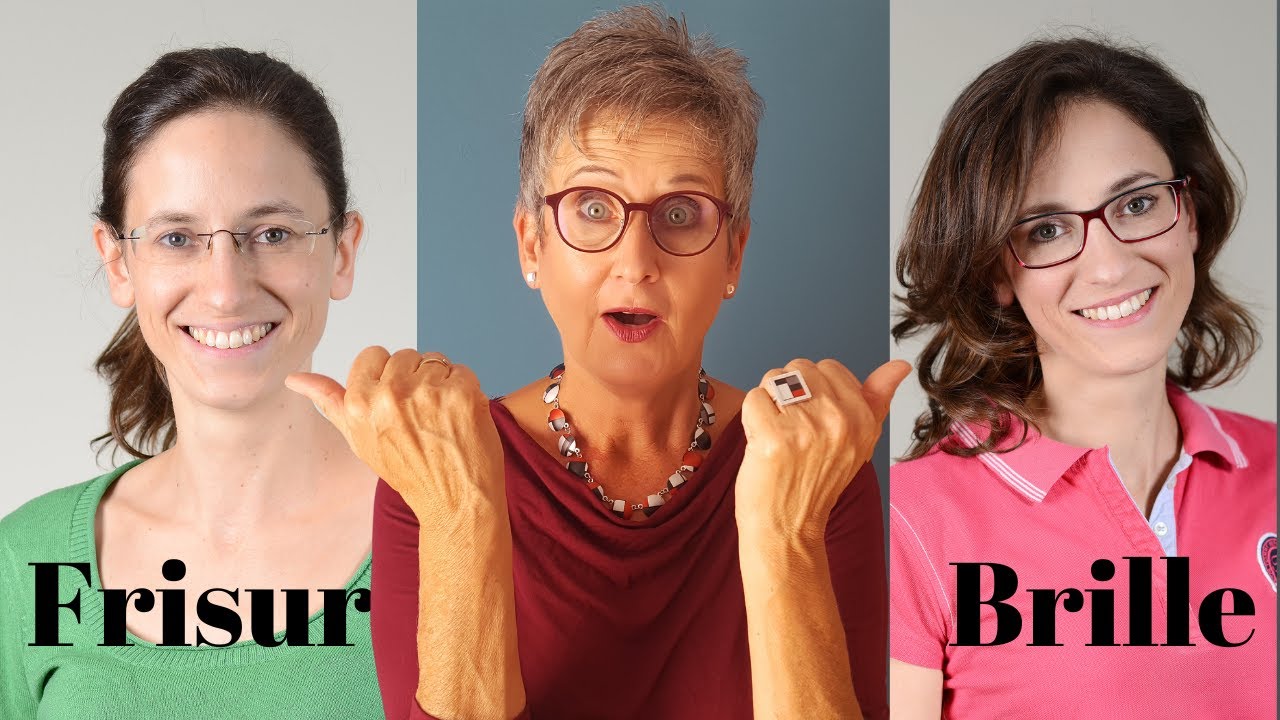 Keine Brille steht dir? Dann ändere einfach Deine Frisur!