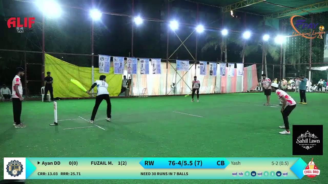 F-Pay Champions League Auction (Season:-3) Amravati #Box #cricket #Sahillawn