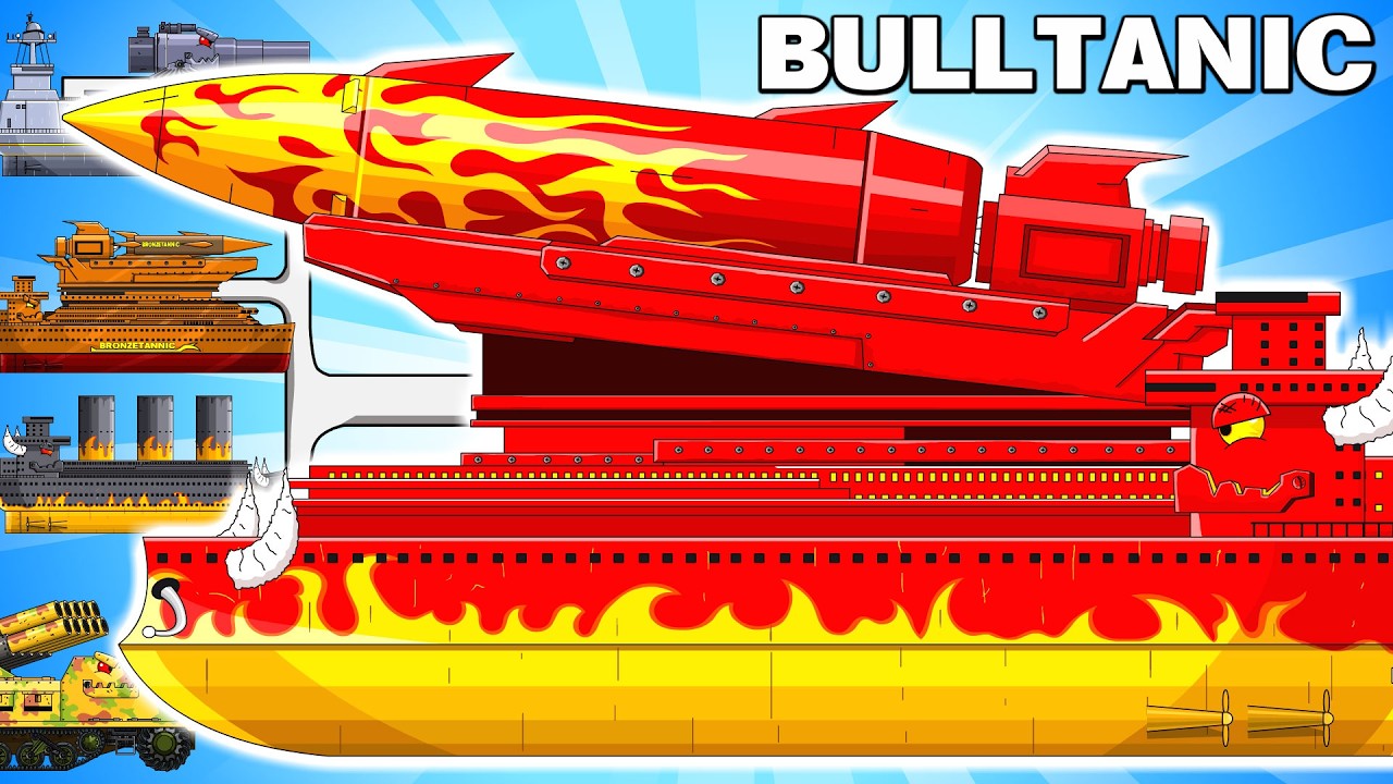 I Pitted a MEGA BATTLE SHIP Against BULLTANIC Missile Titan FIRE and Here's What Happened