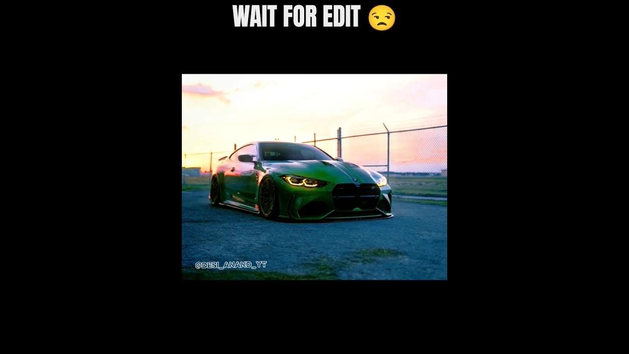 POV: You see the perfect BMW M4 🤩✨ 