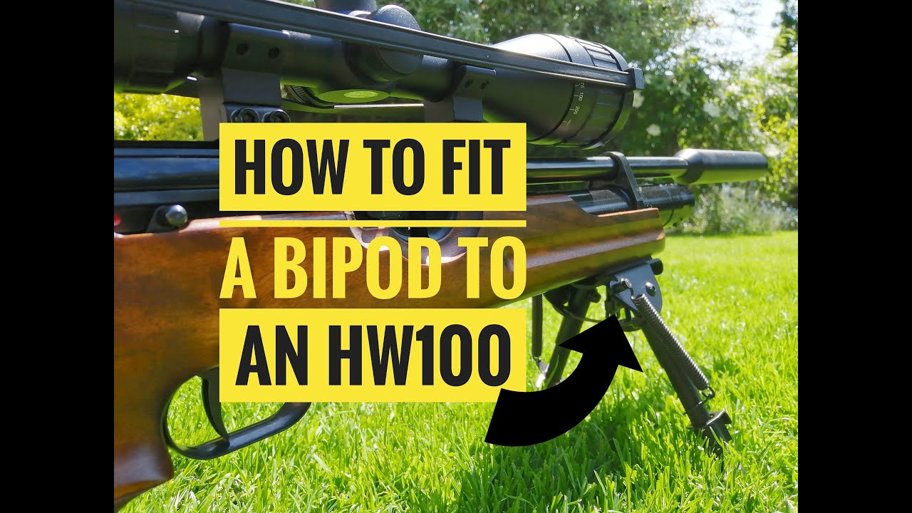 Matt's Country - How to fit a Bipod to a Weihrauch HW100 by changing the front stock stud