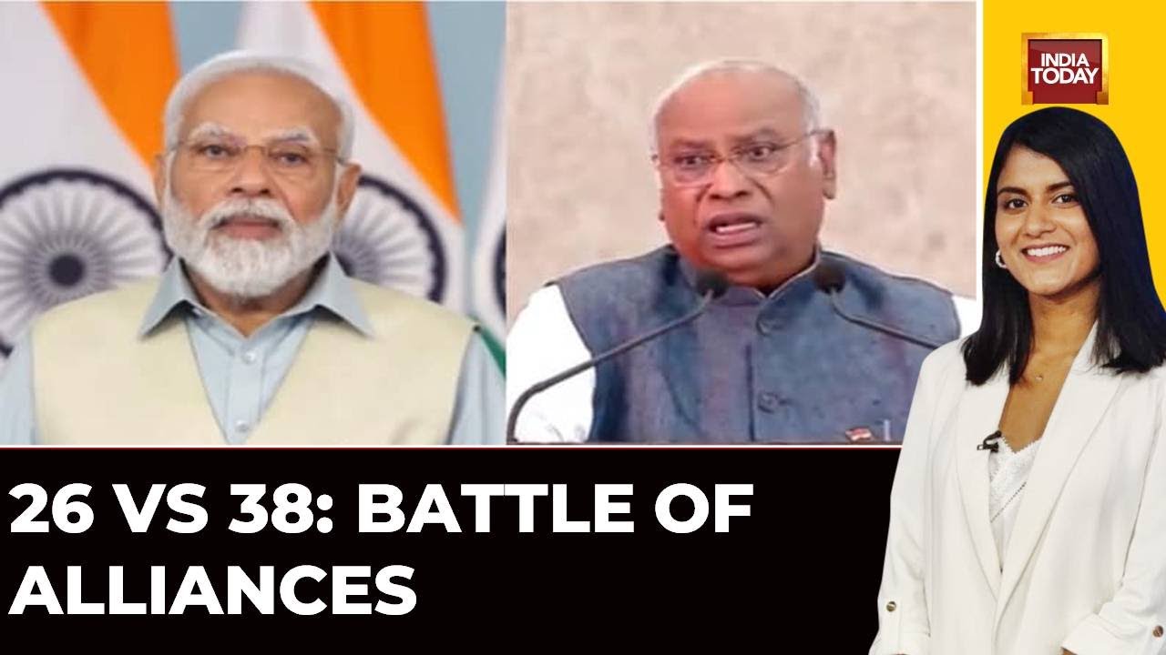 6 PM Prime With Akshita Nandagopal: I.N.D.I.A Vs NDA In 2024 | 26 VS 38: Battle Of Alliances