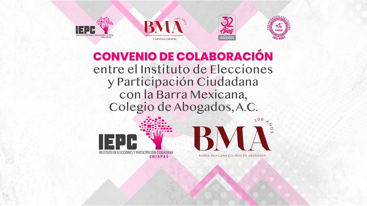 Firma de convenio con la 