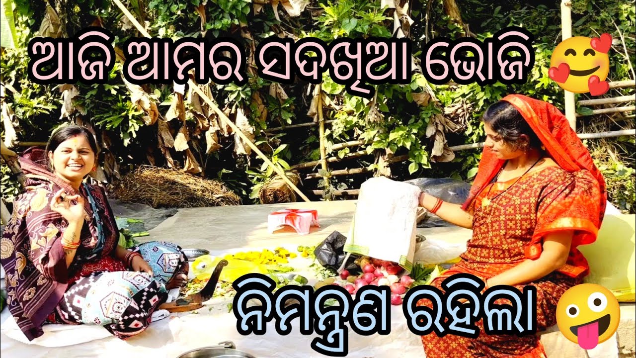 ସାନ ବୋହୁର ଆଜି ସଦଖିଆ 🥰 / dipanjali / akhimausi / jhili 