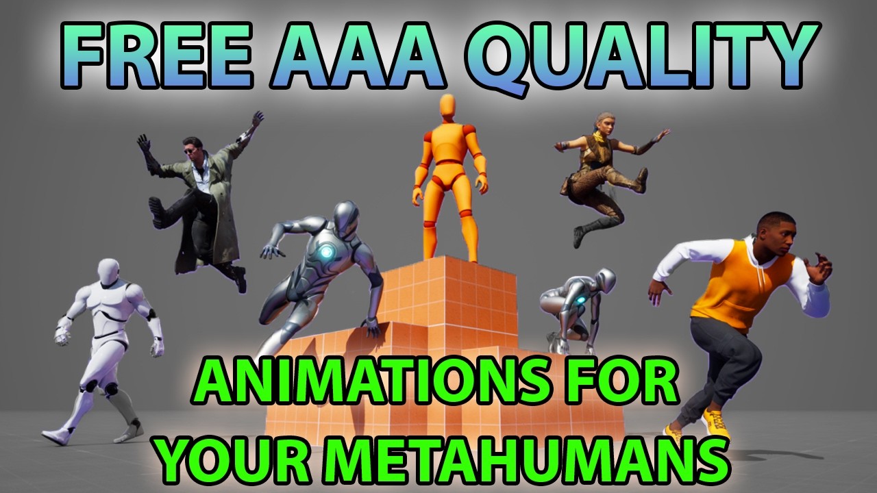 [UE5] Import your Metahuman into the Game Animation Sample!