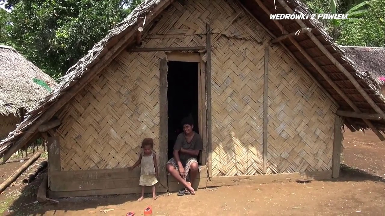 Plemiona Vanuatu, na wyspie Espiritu Santo. Podróże, Paweł Krzyk, film HD z podróży