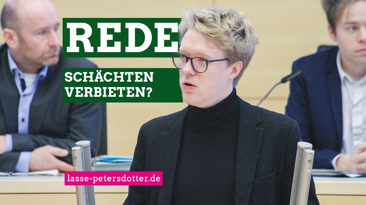 Sch&auml;chten verbieten? Meine Rede im Landtag Schleswig-Holstein