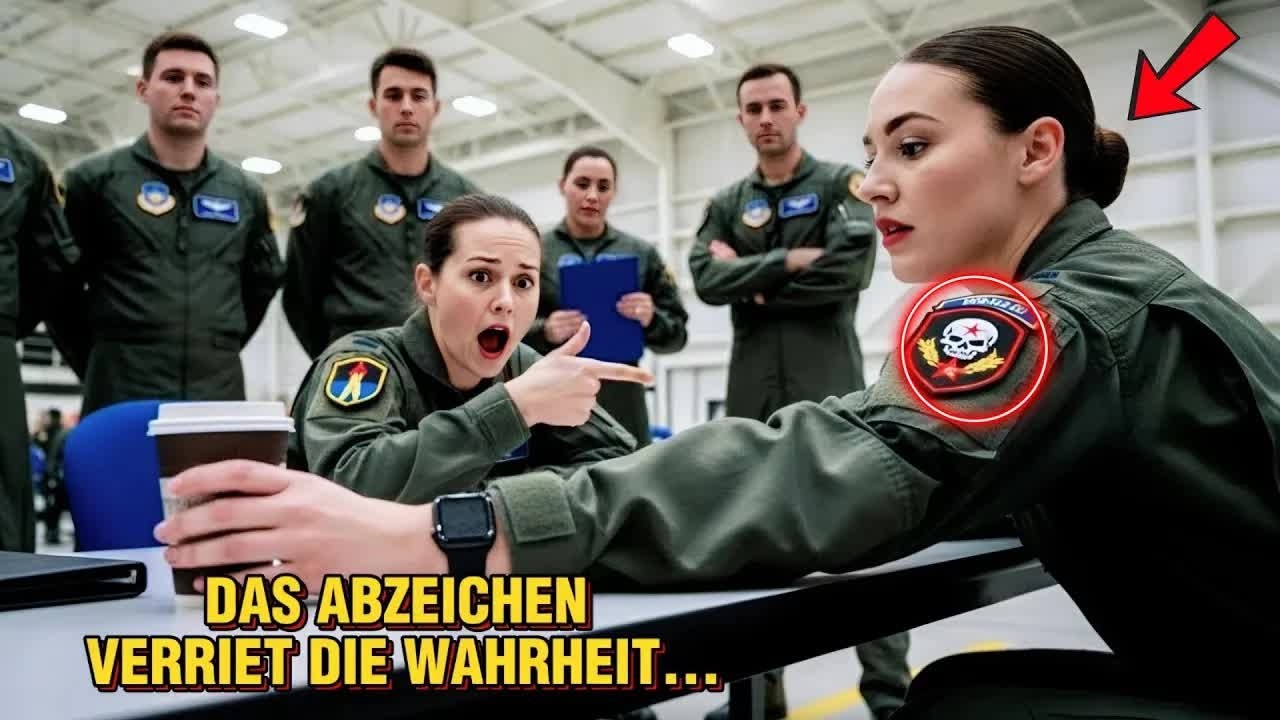 „Sie holte Kaffee im Briefing – bis der Pilot das Abzeichen an ihrem Ärmel sah“