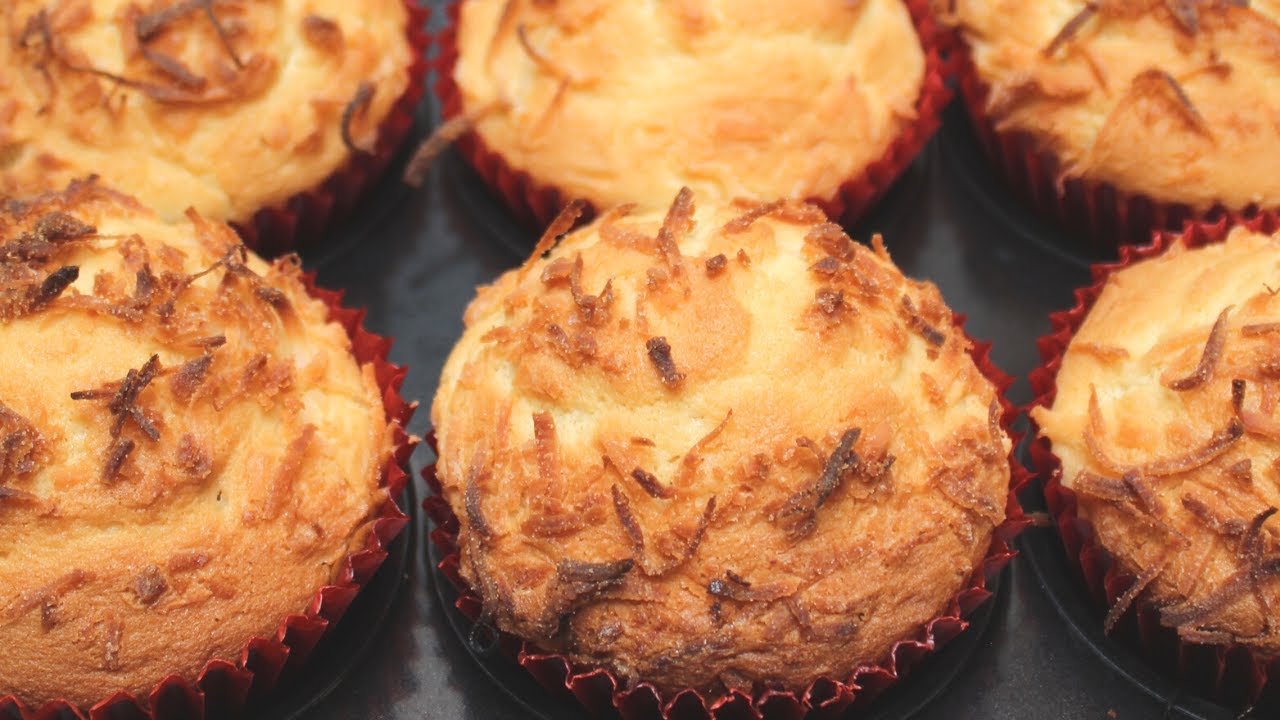 Estos MUFFINS DE COCO Muy Esponjosos Te Van a Encantar: Haz MUFFINS DE COCO Para Negocio $
