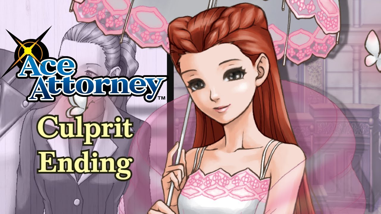 Ace Attorney's closing credits but with the culprits