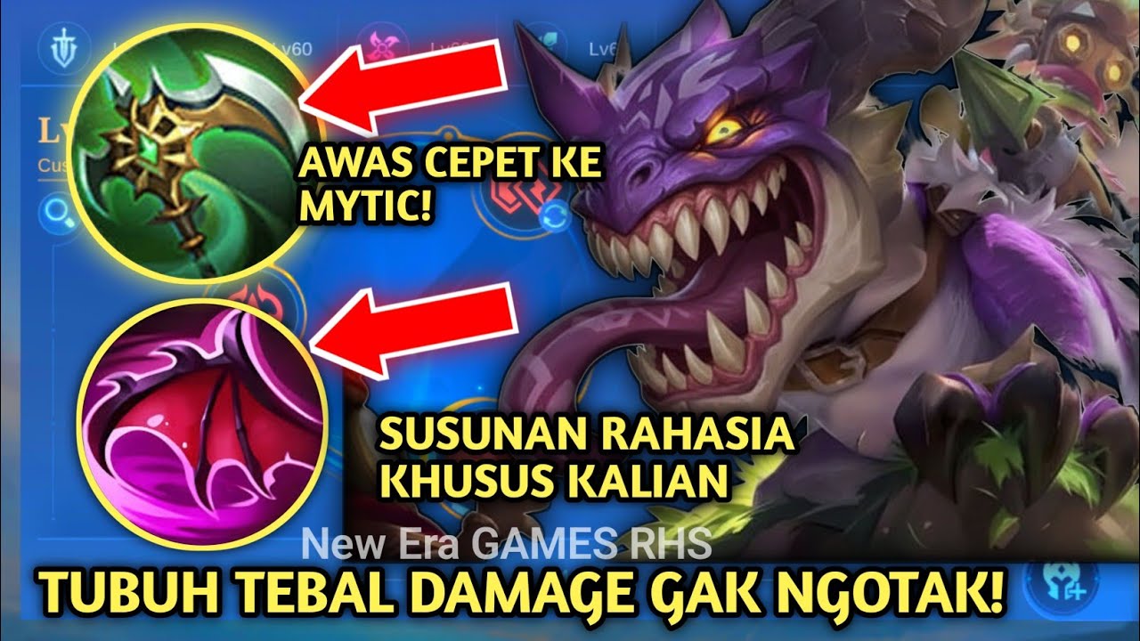 BIG GUY BARATS TERLALU OP! SETTING EMBLEM DAN BUILD BARATS TERSAKIT 2025 | EMBLEM BARATS
