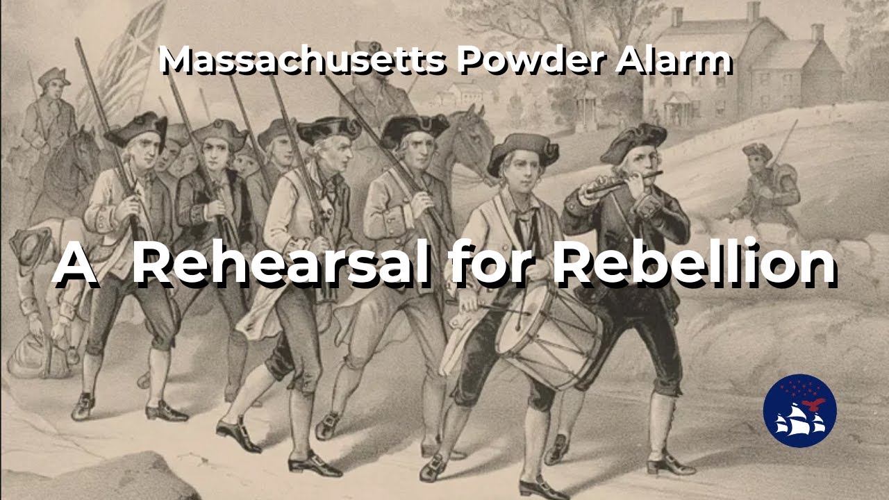 September 1, 1774, The Massachusetts Powder Alarm