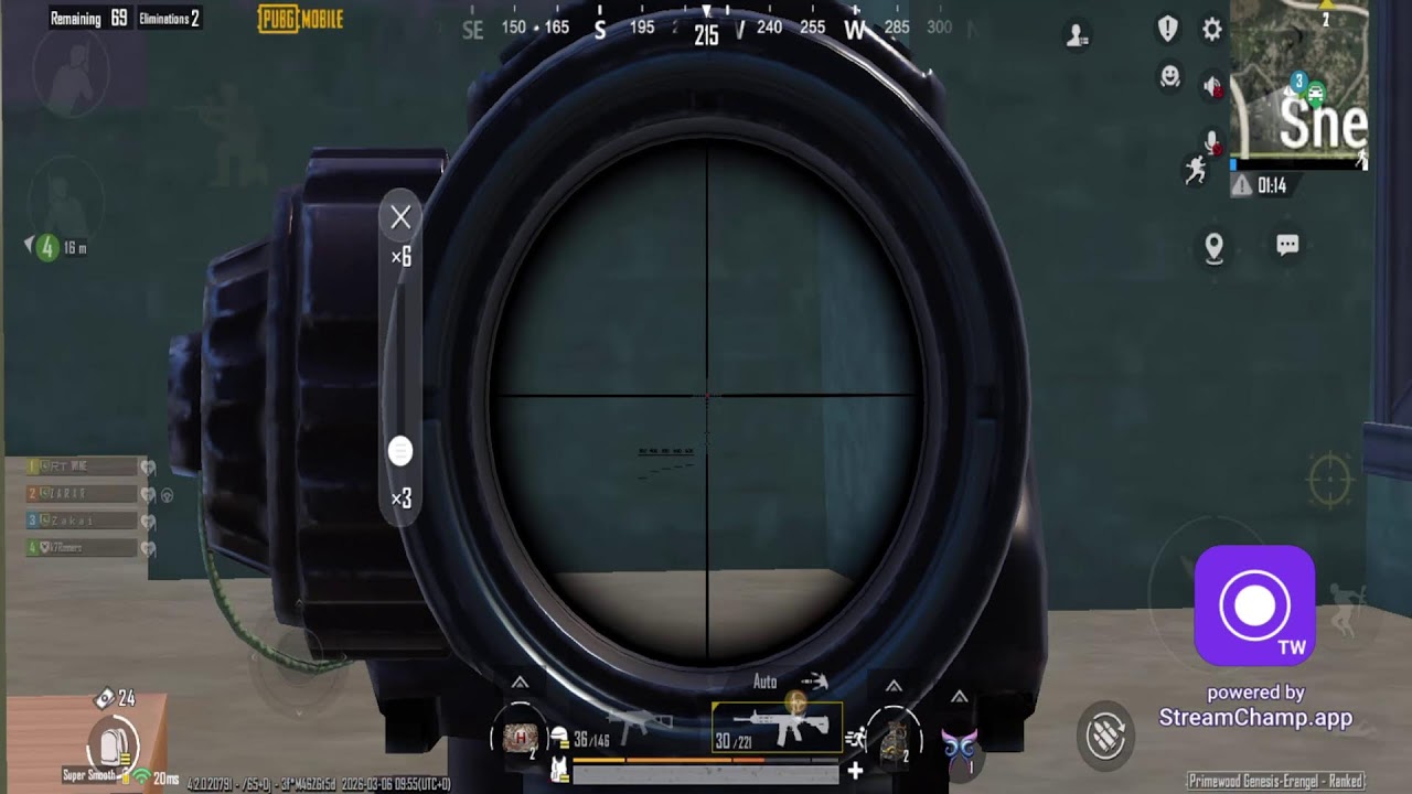 6 March 2026 Friday PUBG Mobile Live Stream | Zakai Gaming