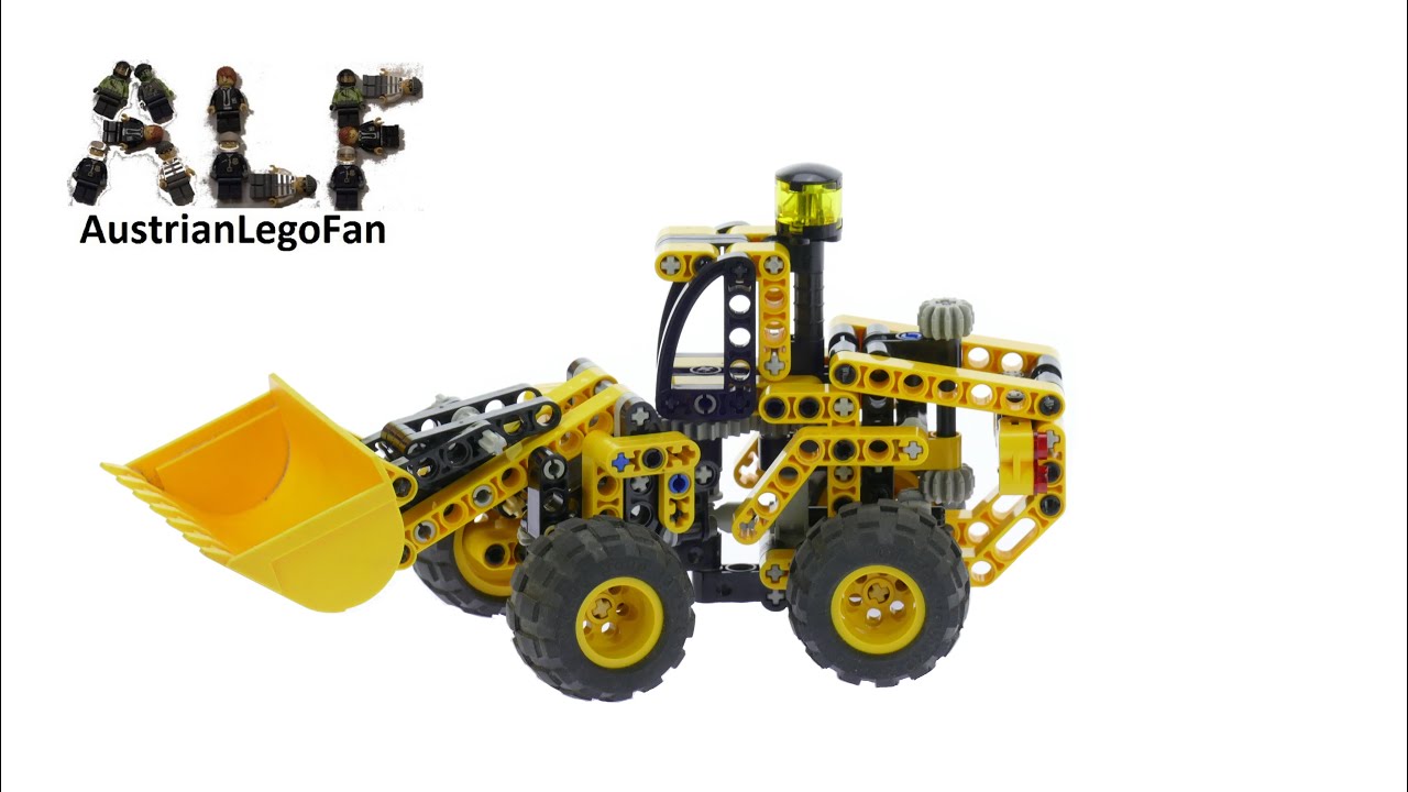 Lego Technic 8453 Front End Loader - Lego Speed Build Review