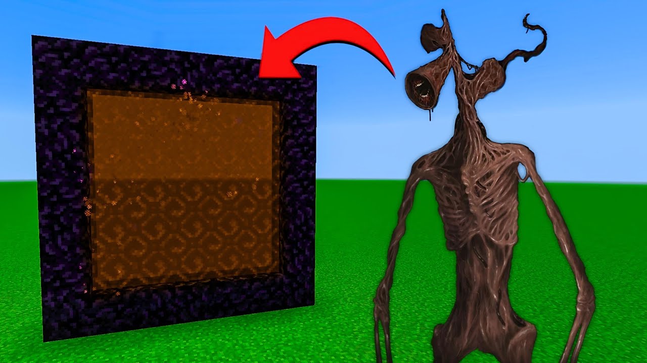 How to Make A Portal To The Siren Head Dimension in Minecraft!
