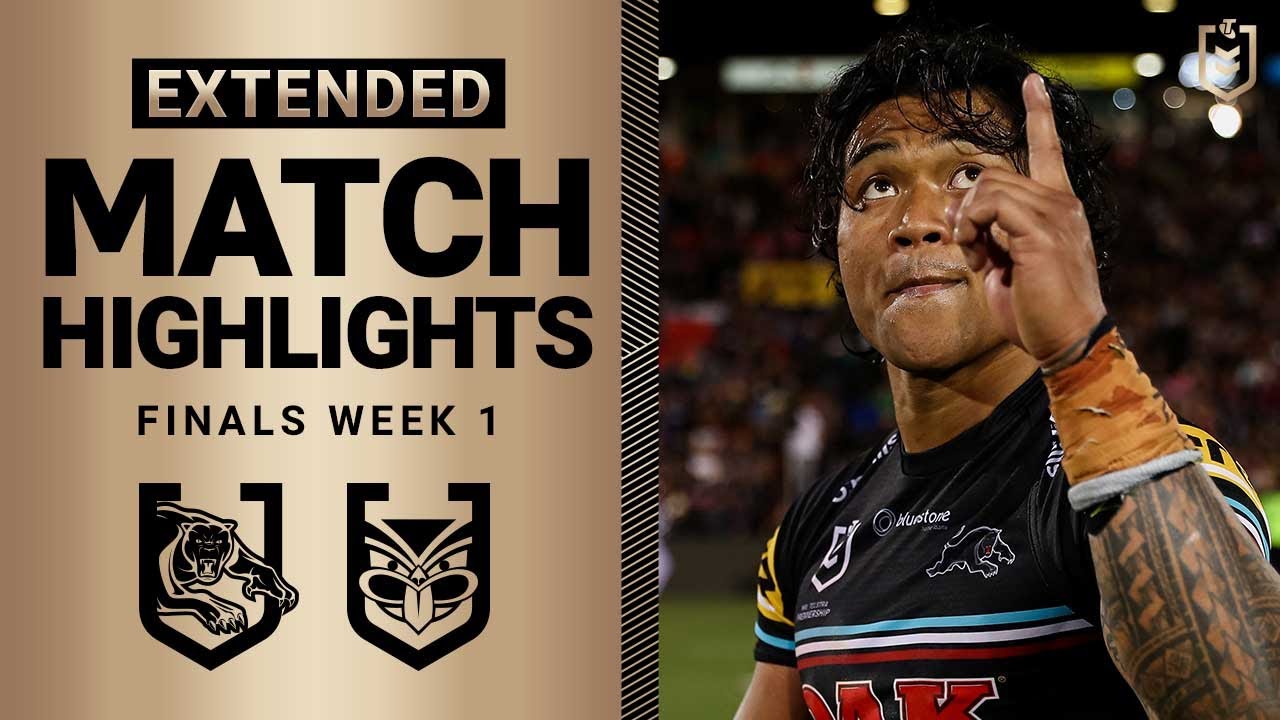 NRL 2023 | Penrith Panthers v New Zealand Warriors | Extended Match Highlights, Finals Week 1