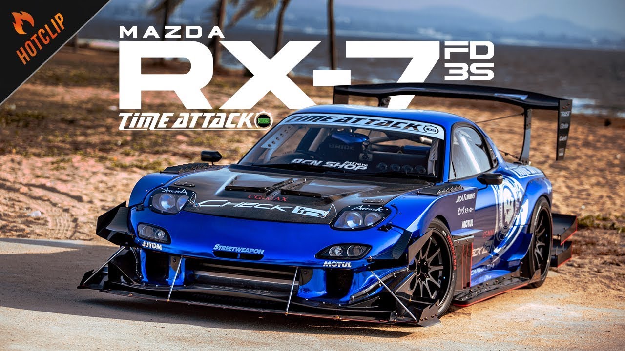 Mazda RX-7 Time Attack โดดเด่นไม่ซ้ำใคร ด้วยชุดพาร์ทสุดอลัง แถมยังใช้งานในชีวิตประจำวันได้อีกด้วย