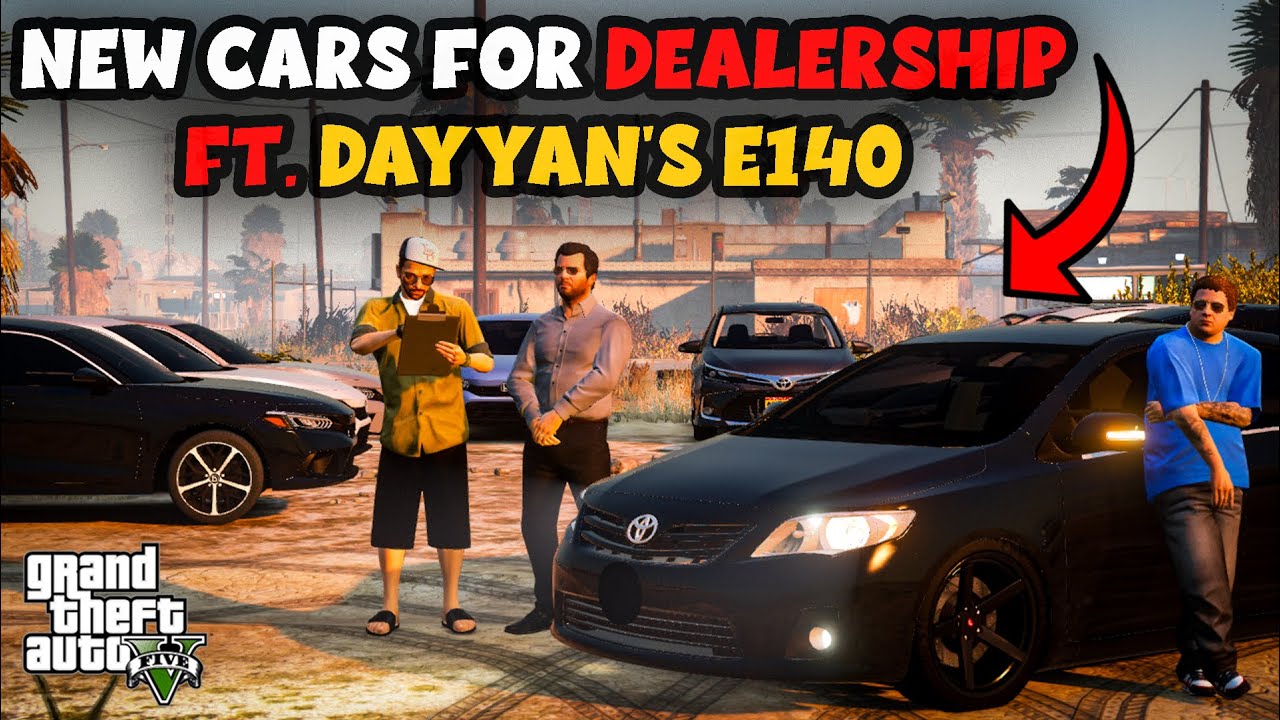 NEW CARS FOR DEALERSHIP | FT. DAYYAN'S TOYOTA COROLLA 2013 | NB - EP #39 | GTA 5 PAKISTAN