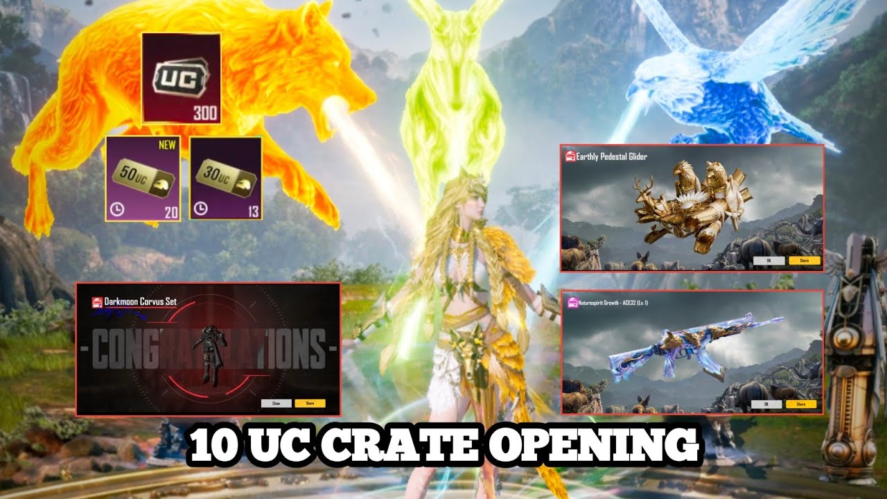 BEST TRICK 🤯 NEW X-SUIT DRUVAEN CRATE OPENING | 10 UC CRATE OPENING IN BGMI/PUBG MOBILE