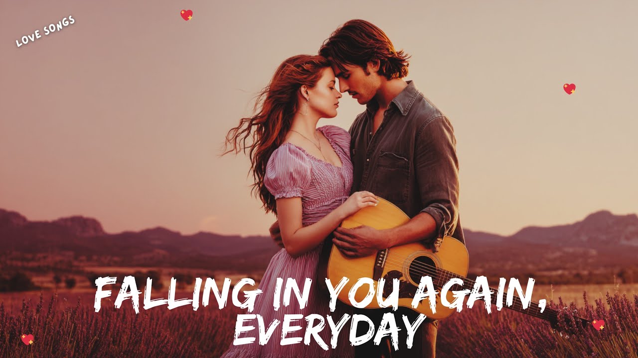 🌹 FALLING FOR YOU AGAIN, EVERY DAY 🌹 Heartfelt Romantic English Song  Soulful Ballad 💕