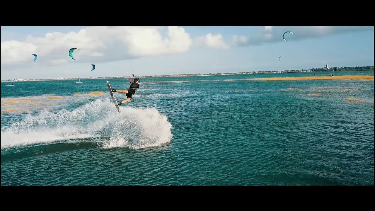 Planche Kitesurf BLANKFORCE ENDURO freestyke wakestyle avec Charles Harin